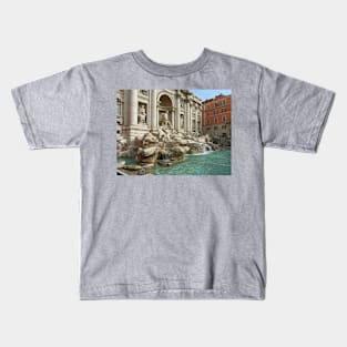 Trevi Fountain, Rome Kids T-Shirt